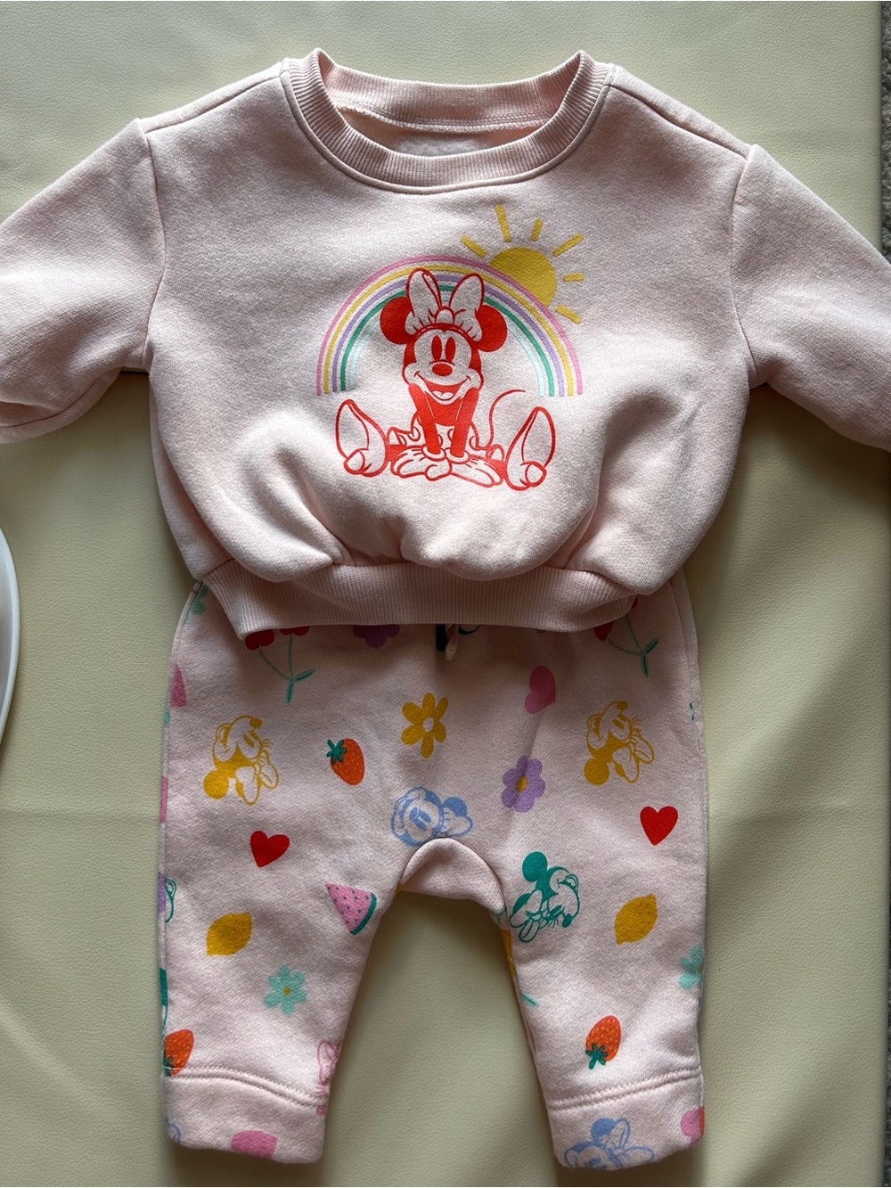 Minnie Mouse Two-Piece Baby Set - Old Navy